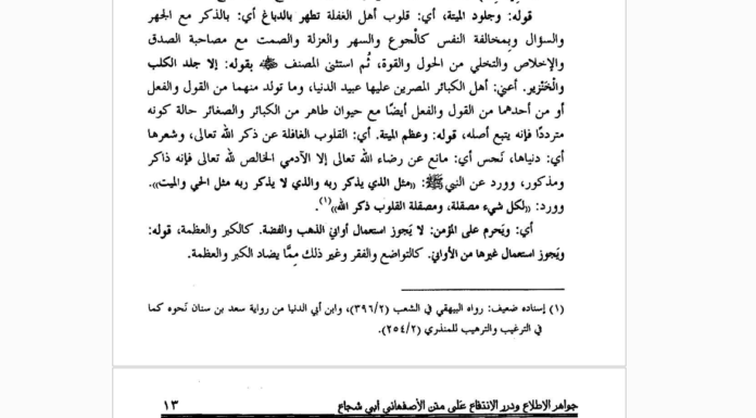 Syarh Taqrib Versi Tashawuf